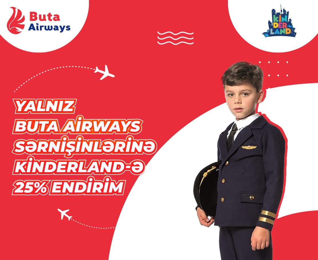 25% Discount to Kinderland for Buta passengers